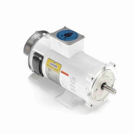 Leeson 0.50 Hp Dc Gearmotor, 18 Rpm, 90 V, 48Y Frame, Tefc 108707.00